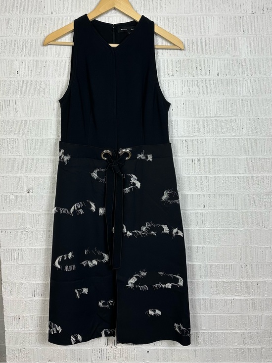 Proenza Schouler Dresses & Skirts - Proenza Schouler Womens Sleeveless Belted Dress Black Apron Size 8